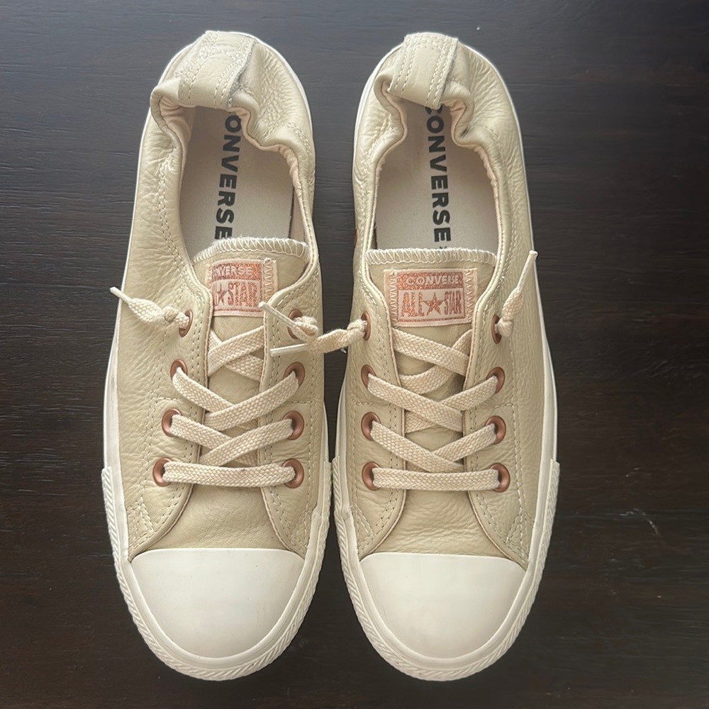 Light tan leather